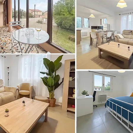 Avec Balcon & Jardin Apartman *
